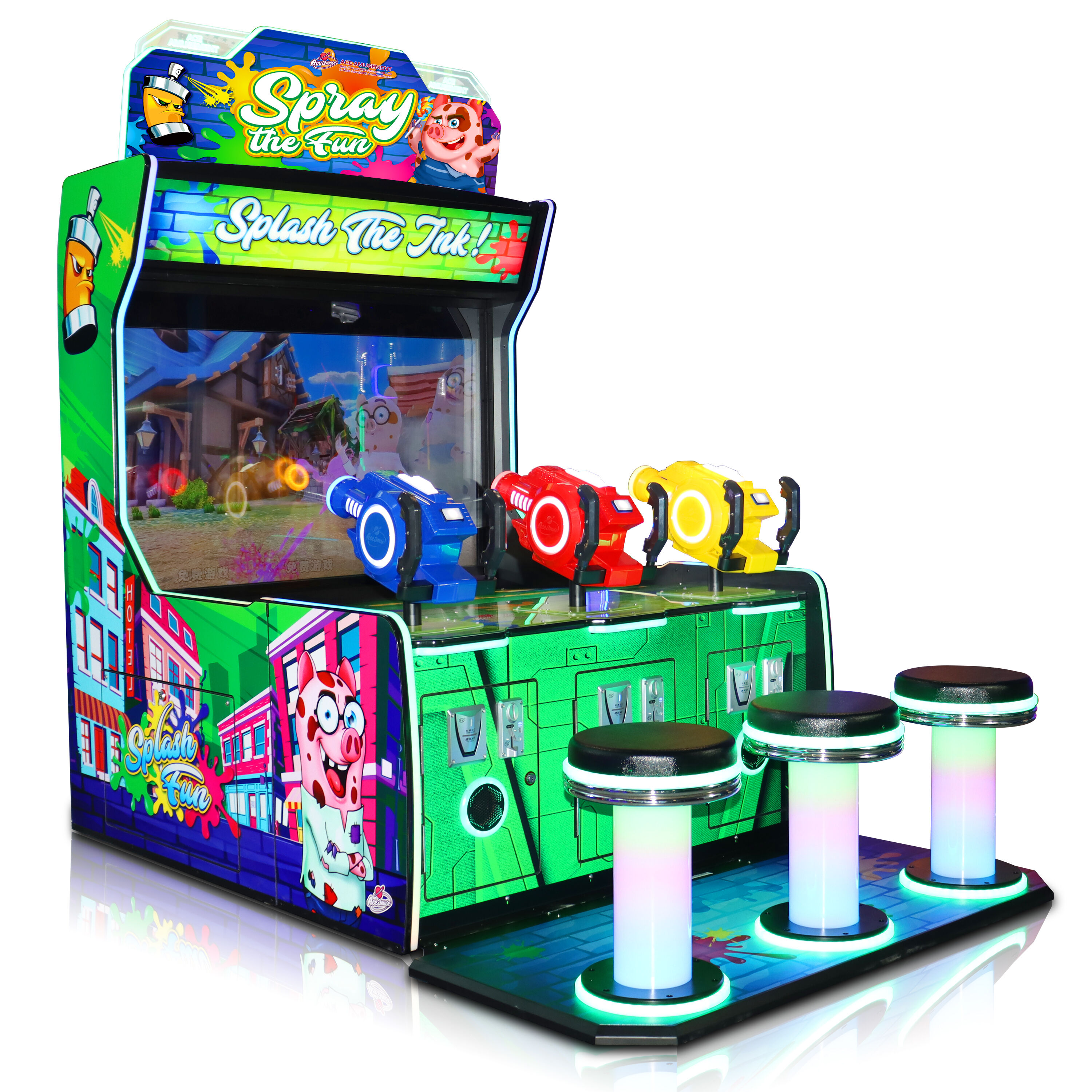 Splash Fun Shooting Game Machines ACE Amusement splash-fun-shooting-game-machines-ace-amusement